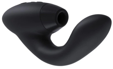 Womanizer Duo 2 – вибратор для точки G и вакуумно-волновой стимулятор клитора черный